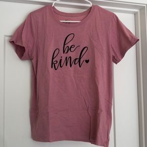 Be Kind Pink Shirt
